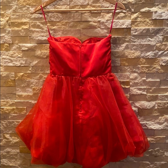 Betsey Johnson Front Ribbon Organza Dress - Picture 3 of 3